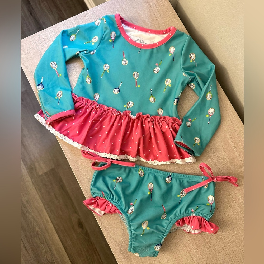 Sweet Honey Tennis Tankini - Toddler